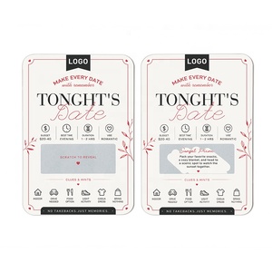Tarjeta Rasca y Gana con Logotipo Personalizado, <span class=keywords><strong>35</strong></span> Citas para Parejas, Regalo Divertido y Aventurero, Caja de Juego con Ideas de Citas Emocionantes - Product Image 3