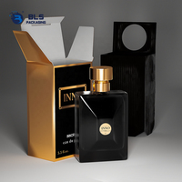 Boîte en papier pliable, personnalisée, écologique, faite à la main, recyclable, haut de gamme, pour cosmétiques, parfums, huiles essentielles, emballages de cils