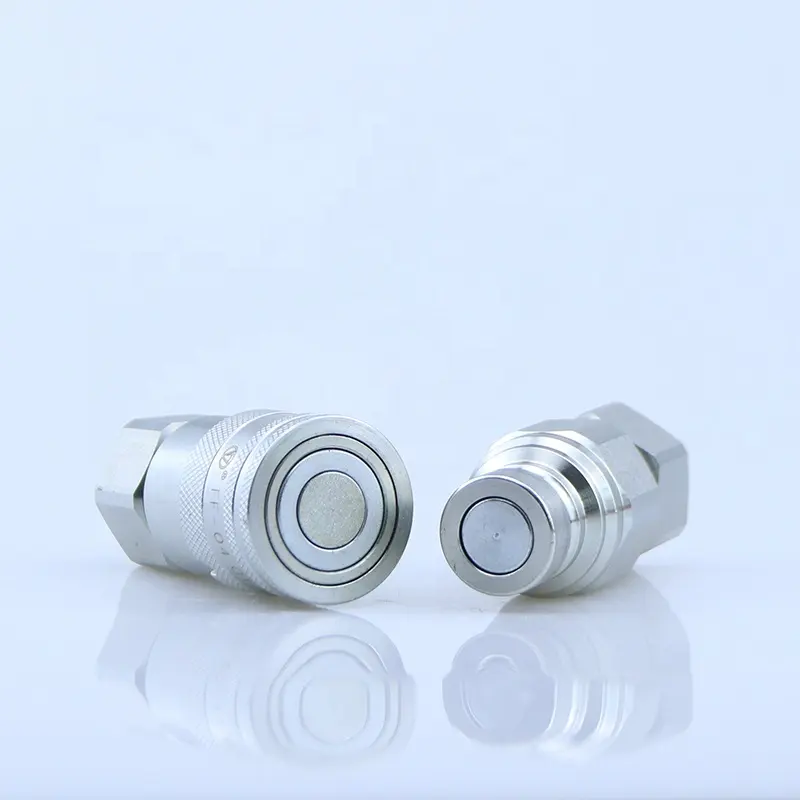 flat face hydraulic quick couplings female nipple