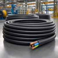Câble d'alimentation Primepro ZR-YJV 0.6/1kv, câble en cuivre isolé XLPE, ignifuge LSZH (4*2.5-4*10mm²)