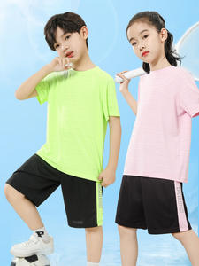 Camiseta de ropa deportiva personalizada con estampado completo para niños y adultos, camiseta para correr Maratón, Conjunto de camiseta de poliéster que absorbe la humedad - Product Image 4