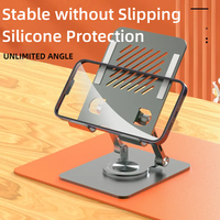 Support de tablette de bureau pliable réglable 360 Rotation rangement pratique tablette mobile support universel