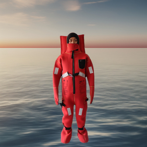 Combinaison d'immersion CR Offre Spéciale 5mm Solas a approuvé la combinaison de survie adulte marine avec certificat CCS - Product Image 2