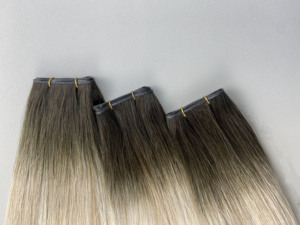 Extensiones de Cabello Humano Ruso Virgen Genius Weft 12A, Sin Remy, 30 Pulgadas, Rubio Ondulado Europeo, Invisible, Rizado, Doble Trama - Product Image 6