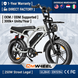 Bicicleta Eléctrica QMHEEL V20 Limited con Batería de Litio de 48V 18.2Ah, Neumáticos Anchos, para Adultos, para Ciudad, Carretera y Montaña, Distribuidor B2B - Product Image 1