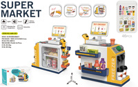 Mainan Dapur Edukatif 2024 Mini Supermarket Kasir Dapur Modern. Mainan untuk Anak-anak Bermain Rumah-rumahan
