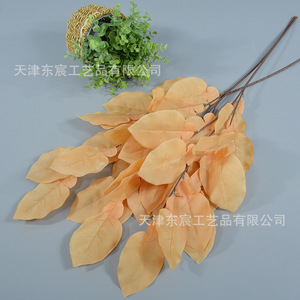 Branche de feuille de pamplemousse artificielle Dongchen Crafts, 30cm-100cm, fleur en soie, décorations de plafond pour mariage - Product Image 3