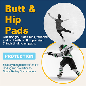 Outdoor Sports Ski Skate Snowboard Protection <b>Skiing</b> Protector Skating Protective Hip Padded Short Pant - Product Image 2