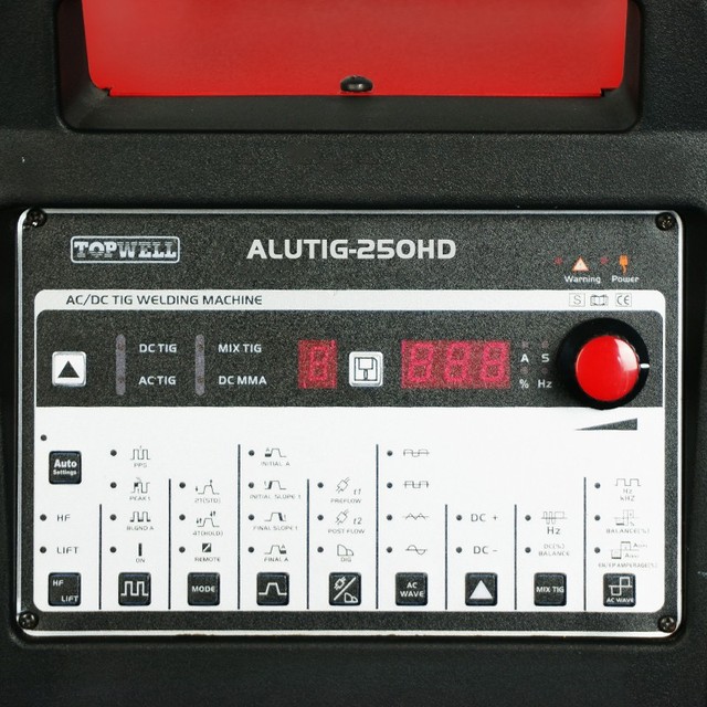 Welding Equipment Welder 220 V AC/DC Aluminum TIG Welding Machine ALUTIG-250HD