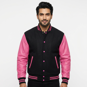 Chaqueta de Béisbol Ligera de Manga Larga para Hombre, de Alta Calidad, Personalizada, Estilo Universitario - Product Image 1