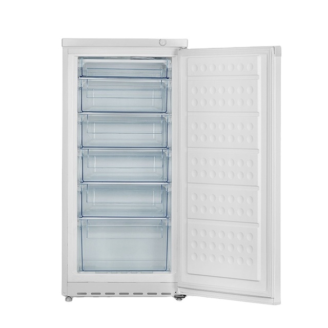 Smeta OEM Single Door Compressor Stand up Freezer Deep Upright Freezer