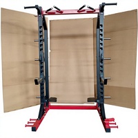 Rack à haltères en acier pour salle de sport commerciale, cage de musculation, équipement de fitness