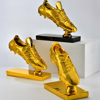 Trophée créatif en résine écologique, poli et gravé au laser, pour événements sportifs de football, cadeau de récompense