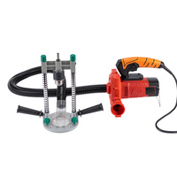 Fixation du Guide de perçage multi-angle pour support de perceuse à bois de 1/4 pouces 3/8 pouces