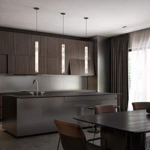 Lámpara Colgante Lineal Moderna de Piedra de Nieve para Hotel, Villa, Dormitorio, Sala de Estar, Escalera, Decoración de Interiores - Product Image 2