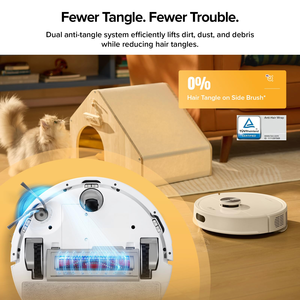 Robot aspirateur intelligent pour nettoyage humide et sec, appareil électroménager connecté à batterie, avec fonction eau - Product Image 5