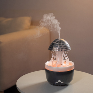 Venta al por mayor portátil <span class=keywords><strong>lluvia</strong></span> Nube Luz Nocturna aromaterapia aceite esencial difusor Micro humidificador <span class=keywords><strong>para</strong></span> <span class=keywords><strong>dormir</strong></span> <span class=keywords><strong>y</strong></span> dormitorio relajación - Product Image 1