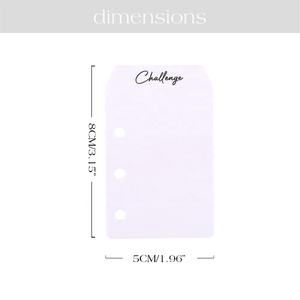 Hongbo il più venduto A5/A6/A7 raccoglitori Budget cruscotto per segnalibri a foglia di mosca con 3 fori di 12 testi diversi disponibili - Product Image 4