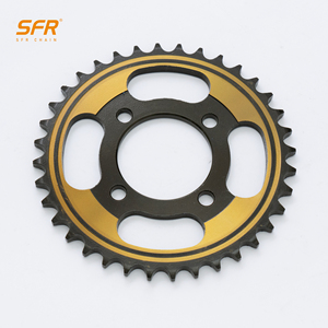 Kit Catena di Trasmissione SFR ad Alta Resistenza 420/428 per Moto, Set Pignone e Catena per WEB <span class=keywords><strong>110</strong></span>/<span class=keywords><strong>Honda</strong></span> CBF150 - Product Image 4