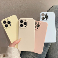 Coque de téléphone portable en silicone liquide personnalisée pour iPhone 6 6S 7 8 X XR XS 11 SE 12 13 Mini 14 15 16 17 Pro Max Plus
