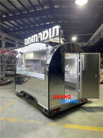Ukung Ce Goedgekeurd Hot Dog Burger Trailer Concessie Stand Voedsel Aanhanger In Eu Markt Mobiele Catering Voedsel Winkelwagen