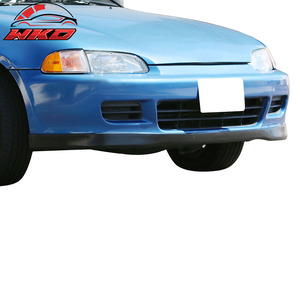 Compatible con Honda Civic EG Coupe Hatchback 92-95, alerón delantero estilo OE, labio de parachoques de PU, accesorio exterior de alta calidad. - Product Image 2