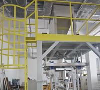 Máquina de Envasado de Gránulos de Fosfato de Magnesio Semiautomática en Sacos FIBC de 1000 kg, Máquina de Llenado de Sacos Jumbo, Empacadora de Sacos a Granel para Fertilizantes