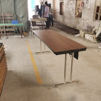 Profesional de alta calidad reunión uso plegable de acero inoxidable IBM deflector de tabla para la venta
