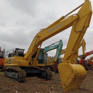 Komatsu PC450-8 Modèle 2021 Godet de 2,1 m Puissance de 250 kW Excavatrice sur chenilles d'occasion Composants principaux (moteur, pompe, moteur, PLC) Prêt à travailler - Product Image 1