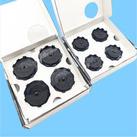 Cache-moyeux flottants 56 mm et 68 mm à clipser avec logo, remplacement universel pour voitures et SUV