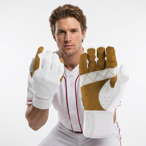 Guantes de Béisbol y Sóftbol Profesionales Personalizados para Niños, Jóvenes y Hombres, Guantes de Entrenamiento de Cuero para Mano Derecha e Izquierda, Ligeros, QASWA - Product Image 1