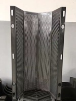 Plaque de tamis perforée de haute précision pour le traitement des céréales, moulin à farine, machine à décortiquer le riz