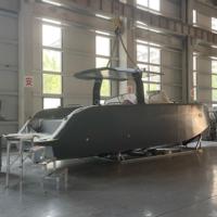 Fabricant chinois splendide yacht de loisirs haut de gamme en aluminium personnalisé à grande vitesse de 8.5m avec grand espace