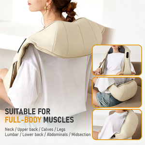 2025 Bestseller Elektrischer Nackenmassagegerät mit Wohltuender Wärme Intelligentes Shiatsu Nacken- und Rückenmassagegerät - Product Image 4