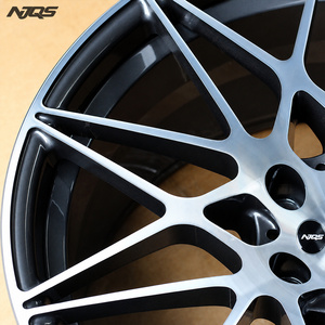 NJQS Dövme Yüksek Performanslı Binek Otomobil Jantı Alüminyum Alaşımlı Döküm Orijinal Jant BMW Audi KIA 5x120 5x112 17-24 İnç için - Product Image 2