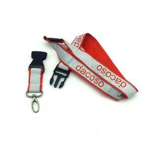 Accessoires de lanière en polyester double couche QM, sublimation par transfert thermique, porte-badge rétractable, lanière pour carte d'identité - Product Image 6