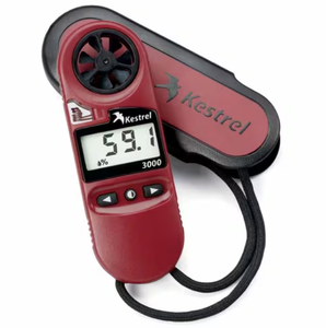 Anemômetro de Bolso <span class=keywords><strong>Kestrel</strong></span> 3000 IP67 à Prova d'Água 0.4-40m/s Medidor de Velocidade do Vento, Temperatura e Umidade - Product Image 1