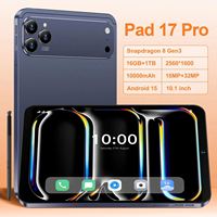 Tablet P60 PRO 10 Inci Android 13 Octa-Core RAM 6GB ROM 128GB Komputer Tablet 10.1" IPS Tablet PC dengan Kartu SIM Play Store