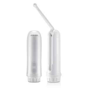 Pulvérisateur de bidet électrique portable compact 140 ml 180 °   Buse réglable IPX6 pour l'hygiène et les soins en voyage - Product Image 1