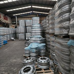 Nouveau 20 pouces 24 8 Lug Semi 22.5 Steel Monster Truck Jantes Center utilisé en aluminium Jante pour <span class=keywords><strong>Big</strong></span> Truckl Dump Truckl 20 pouces 24 8 - Product Image 6