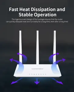 Ecos MT7628 router wireless per giochi 300Mbps home COMFAST WiFi signal booster con porta wan/lan
