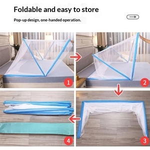 Nouvelle Moustiquaire <span class=keywords><strong>de</strong></span> <span class=keywords><strong>Lit</strong></span> Pliable Portable Anti-moustiques pour Adultes – Décoration <span class=keywords><strong>de</strong></span> Chambre – Vente Flash - Product Image 2