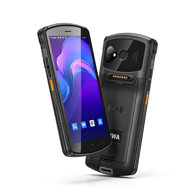 UNIWA V7S 5.7 Inch Screen Handheld PDA Smartphone with Fingerprint and Barcode Scanner Customized OS