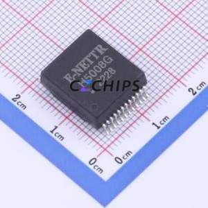 หม้อแปลงไฟฟ้า H5008G แบบ SMD (อัตราส่วนรอบ: 1:1) - Product Image 1