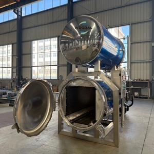 Stérilisateur autoclave à immersion dans l'eau, neuf et personnalisé, pour sachets de viande et saucisses - Product Image 2