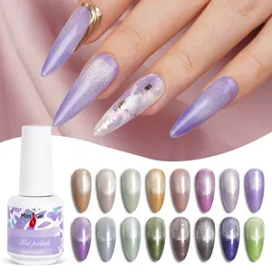 Missgel professional nail supplier 16 colors 15ML UV/LED magnetic highpigment easy brush on free sample LOW MOQ cat eye gel set