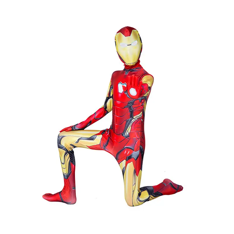 Kinder Erwachsene Spiderman Party Cosplay Kostüm Jumpsuit Avengers Strumpfhosen 