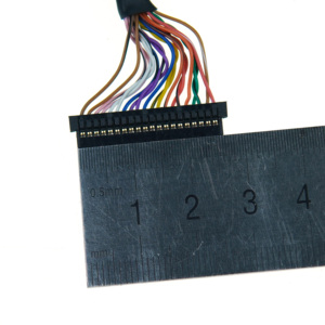 Parazit Önleyici JAE FI-S20S 20Pin Konnektör Kablosu 1.25mm Pitch LVDS Kablo Demeti, Tıbbi Dedektör Ekranı için - Product Image 3