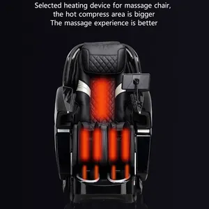 2024 China Best Professional Massage Chair Luxury 4D Electric SL Track Full Body 0 Gravity Sofa Massage Chair
