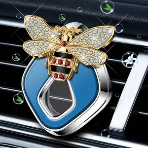 luxury car scents hanging air vent freshener Diamond Butterfly Design Fragrance Air Outlet perfume